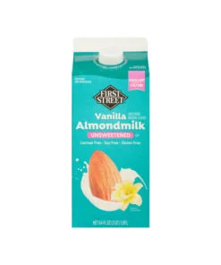 Bebida a base de almendras sabor vainilla sin azúcar First Street