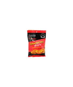 Botana natural bananitas con chile Sayab