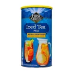 Bebida mixta en polvo sabor té helado de limón First Street