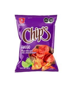 Papa sabor fuego Chips Barcel