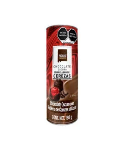 Tubo con chocolates con relleno de cereza Picard