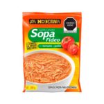 Sopa de fideo con tomate La Moderna