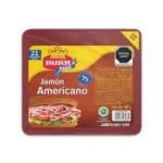 Jamón de pavo y cerdo americano Burr