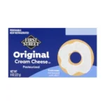 Queso crema en barra First Street