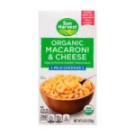 Macarrones orgánicos con queso Sun Harvest