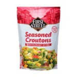 Crutones sazonados estilo restaurant First Street
