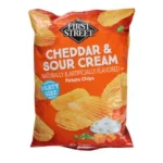 Papas sabor crema y cheddar First Street