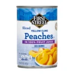 Durazno rebanado First Street