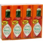 Salsa Picante Tabasco 4 piezas