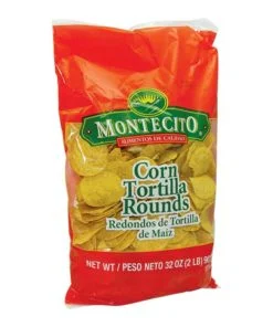 Totopos de maíz redondos Montecito