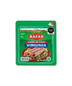 Jamón de pavo Virginia Bafar